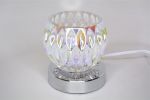 ELECTRIC OPAL COLOR GLASS TOUCH LED OIL WARMER LE-